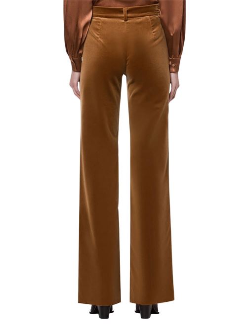 Pantalone Donna marrone a vita bassa ALBERTA FERRETTI | A033466350097